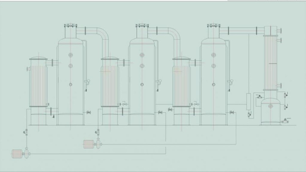 河南雙誠環(huán)保專業(yè)生產(chǎn)廢水廢氣循環(huán)設(shè)備單效蒸發(fā)器，多效蒸發(fā)器。